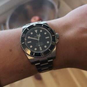 Click to view full screen OMEGA Seamaster Automatic Steel & 18kt Sedna Gold Black Dial Men’s Watch photo review